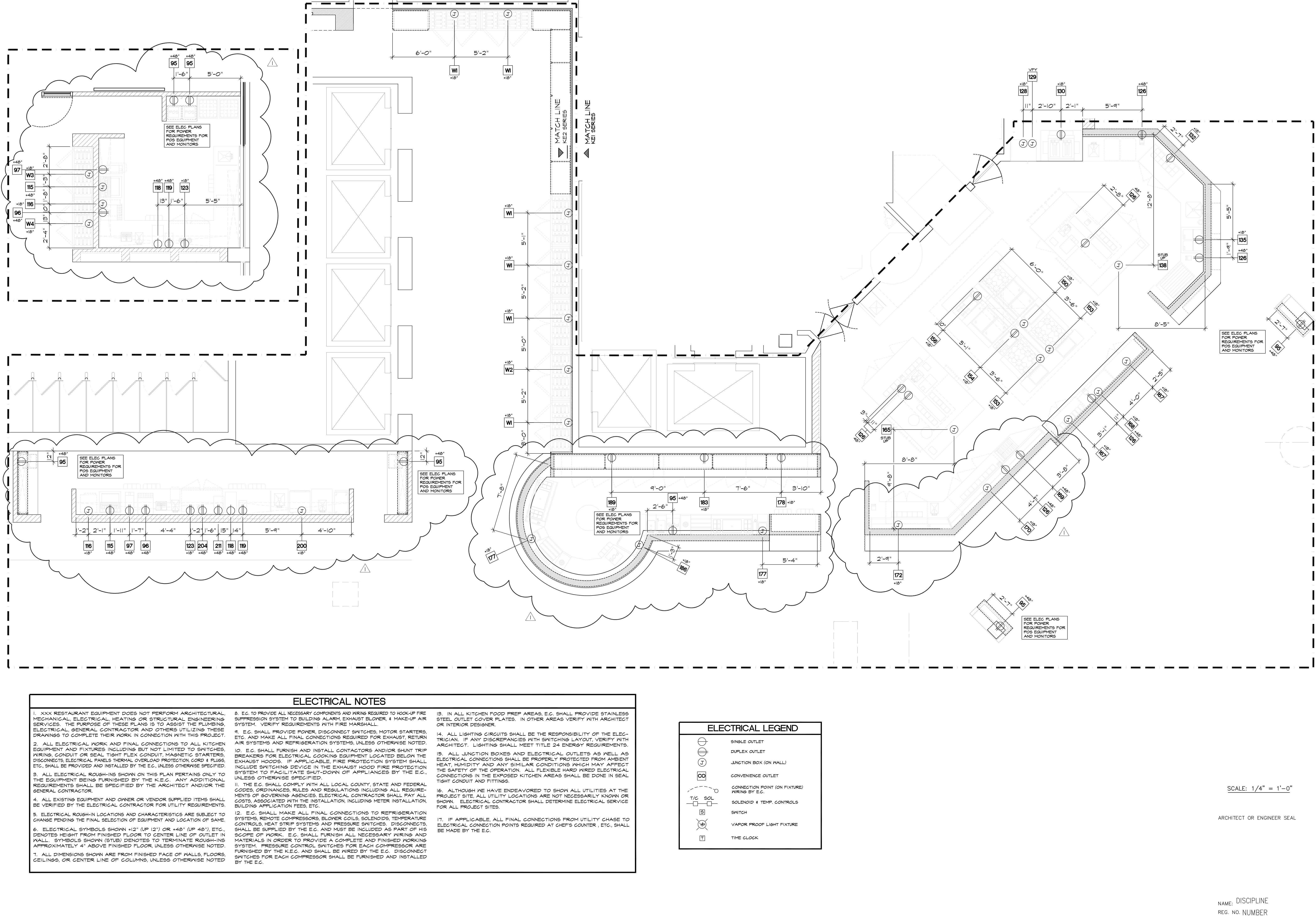 Foodservice Electrical Plan 3