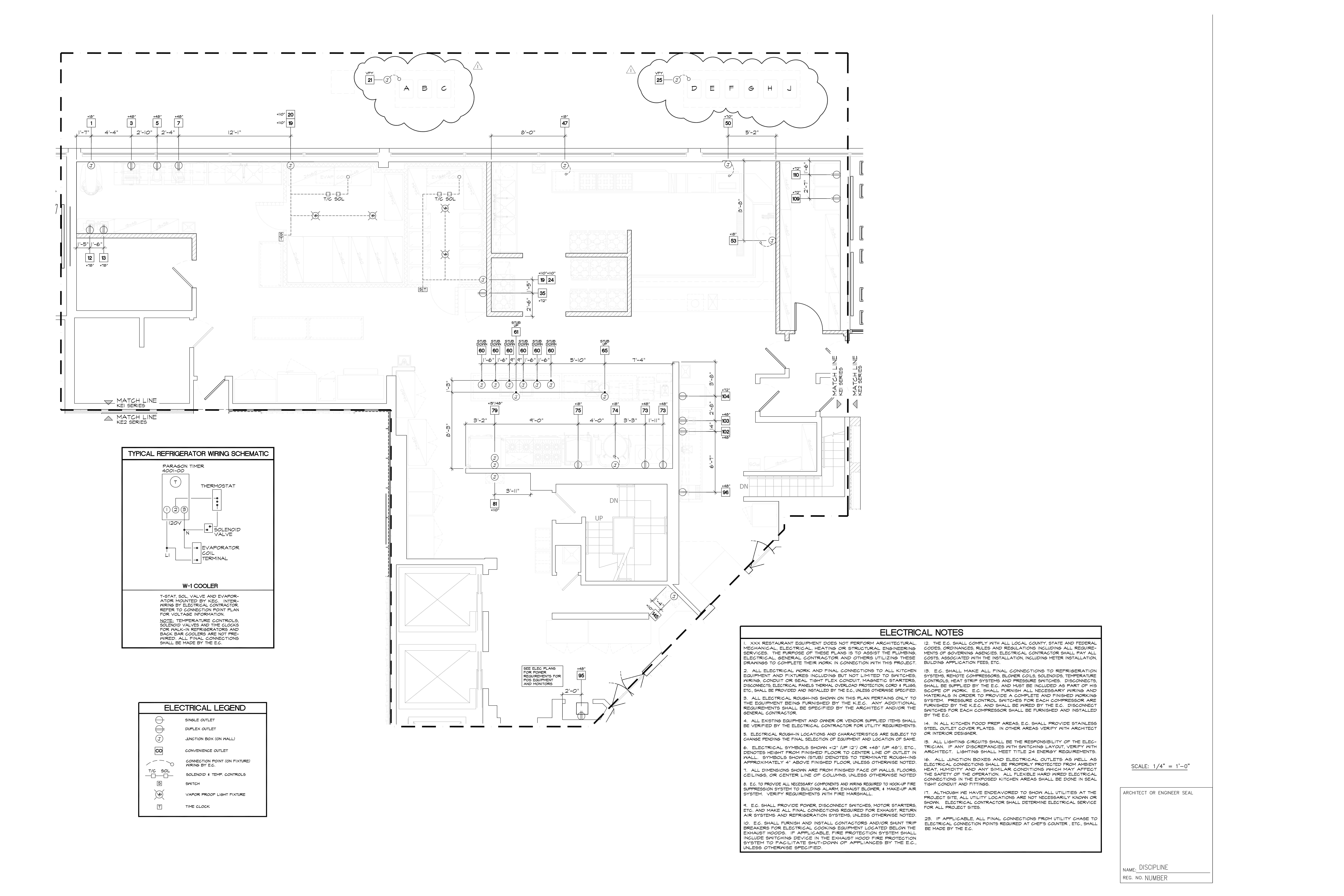 Foodservice Electrical Plan 2